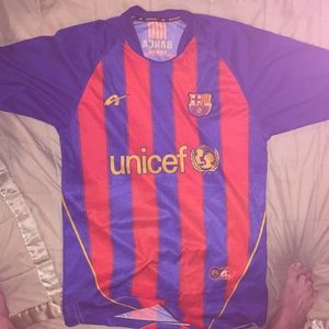 Barcelona FCB league soccer jersey